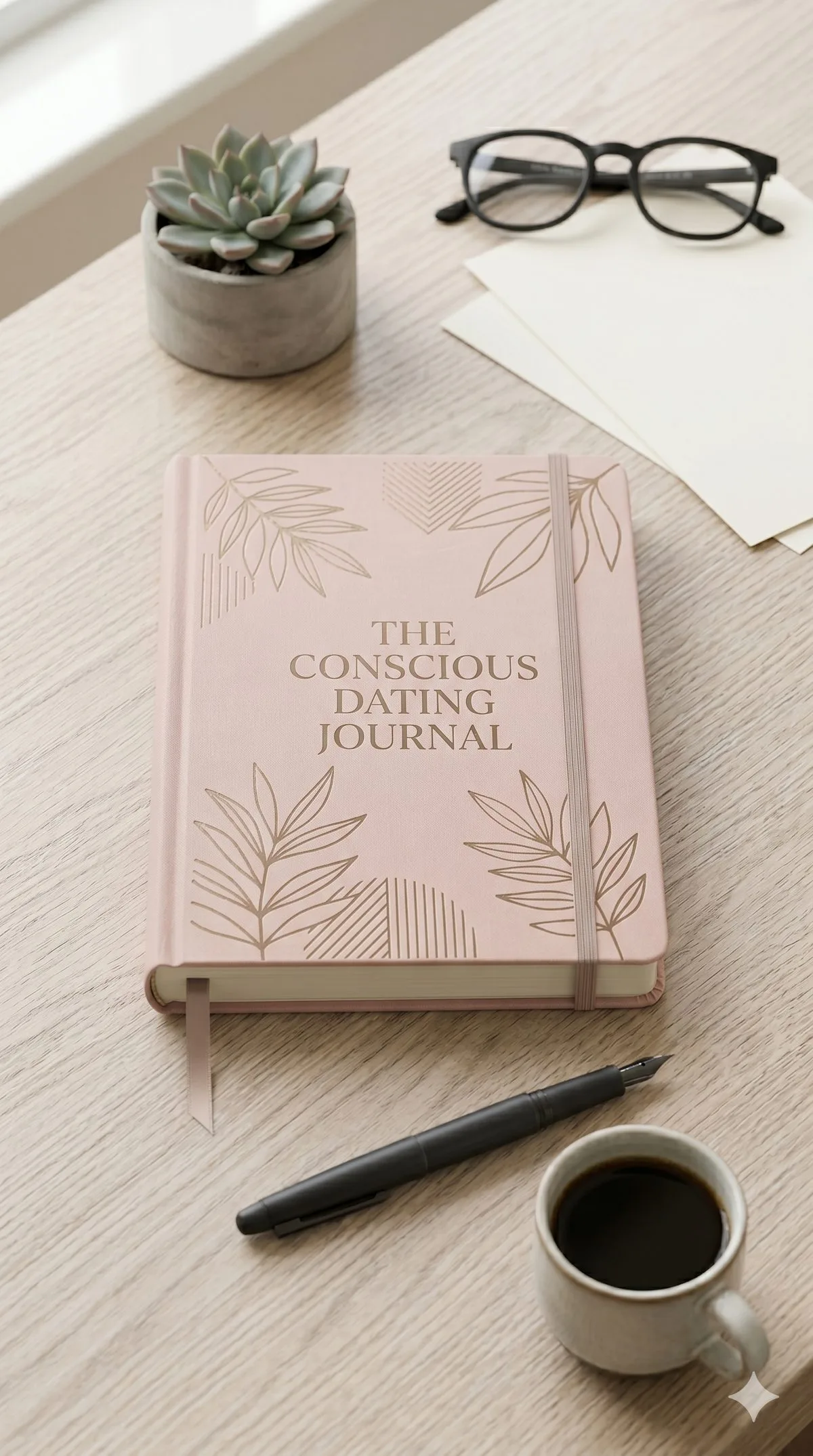 The Conscious Dating Journal - free fillable PDF for women